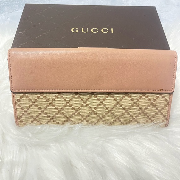 GUCCI DIAMANTE LONG WALLET with box - Picture 6 of 10